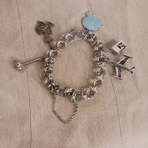 Sterling Silver Charm Bracelet